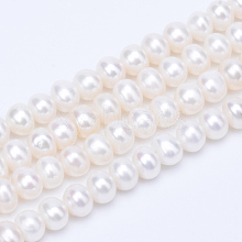 Natural Cultured Freshwater Pearl Beads Strands PEAR-R063-08