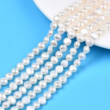 Natural Cultured Freshwater Pearl Beads Strands PEAR-N014-07B