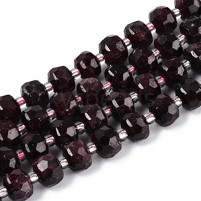 Natural Garnet Beads Strands G-N327-08A-03-1