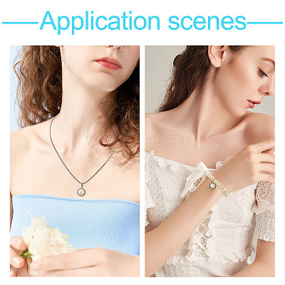 4Pcs Natural Pearl Pendants PALLOY-TAC0182-1
