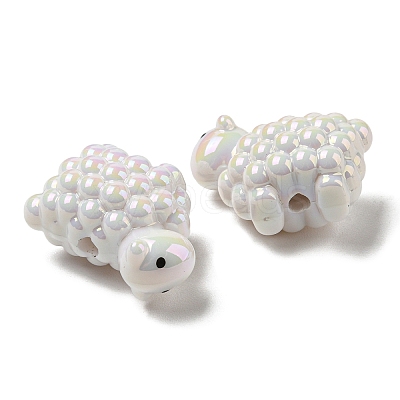UV Plated Acrylic Beads X-PACR-Q121-01-1