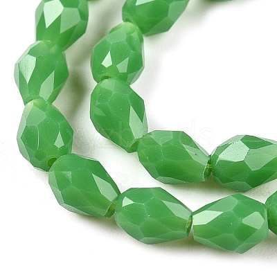 Opaque Solid Color Beads Strands EGLA-N013-P6mm-D04-1