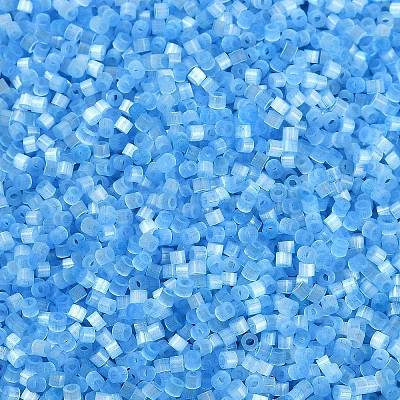 Imitation Cat Eyes Glass Seed Beads X1-SEED-H003-03W-1