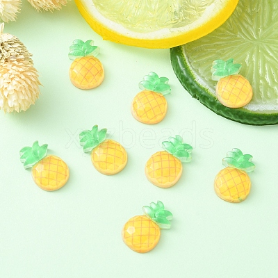 Translucent Resin Decoden Cabochons CRES-YW0001-06-1