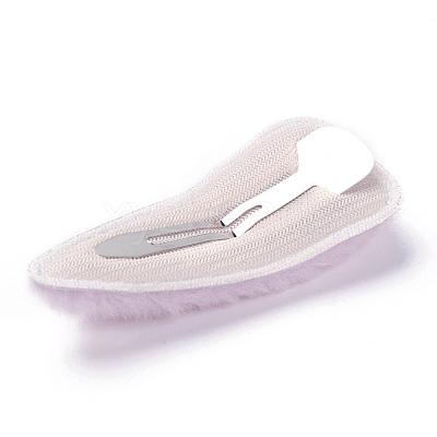 Tarnish Resistant Plush Snap Hair Clips X-PHAR-P004-07-1