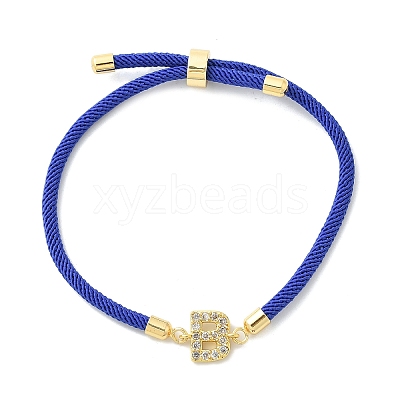Adjustable Nylon Cord Bracelets BJEW-C096-01G-02-1