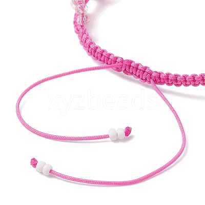 Glass Seed Beads Braided Beaded Bracelets for Women BJEW-MZ00215-01-1