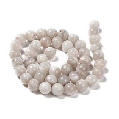 Natural White Crazy Lace Agate Bead Strands X-G-D840-55-8mm-1