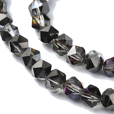 Electroplate Glass Beads X-EGLA-L018-B-AB01-1