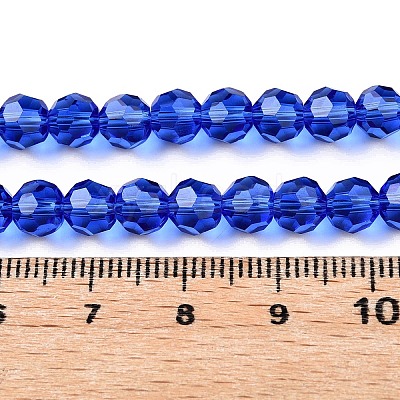Transparent Glass Beads EGLA-A035-T4mm-D21-1