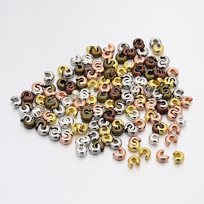 Iron Crimp Beads Covers IFIN-X0031-5mm-1