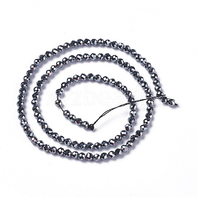 Terahertz Stone Beads Strands G-F596-37-2mm-1