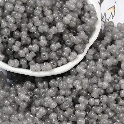 Transparent Colours Glass Seed Beads SEED-R001-01L-1