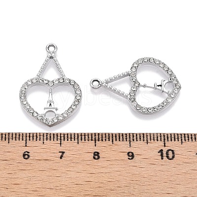 Rack Plating Alloy Pendants FIND-N005-31P-1