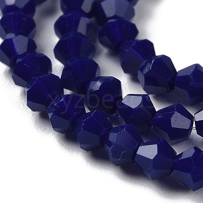 Opaque Solid Color Imitation Jade Glass Beads Strands LS-EGLA-A039-P4mm-D10-1