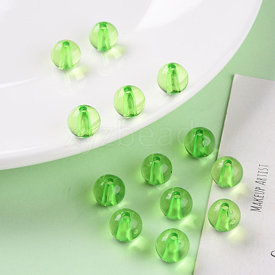 Transparent Acrylic Beads MACR-S370-A10mm-734-1