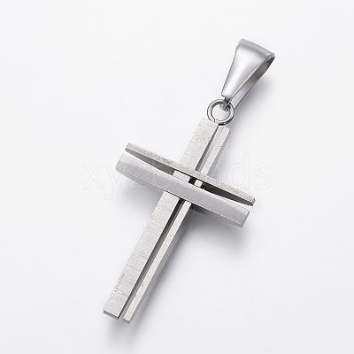 304 Stainless Steel Pendants STAS-H360-06-1