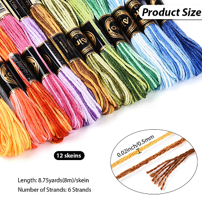Polyester Embroidery Threads OCOR-WH20074-13A-02B-1