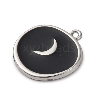 Alloy Enamel Pendants PALLOY-R162-03P-1