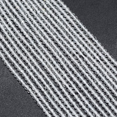 Natural White Topaz Bead Strands G-G914-2mm-13-1