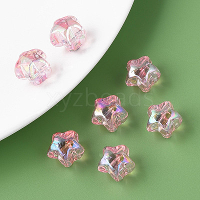 1-Hole Transparent Acrylic Buttons MACR-S373-129-C05-1
