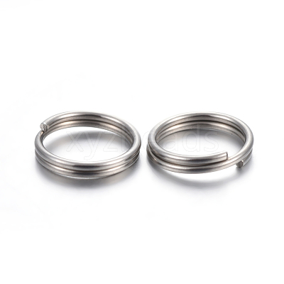 Tarnish Resistant 304 Stainless Steel Split Rings A-STAS-P223-22P-02-1