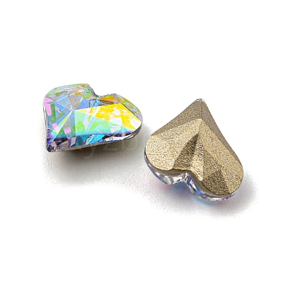 Glass Rhinestone Cabochons RGLA-M017-F01-202ST-1