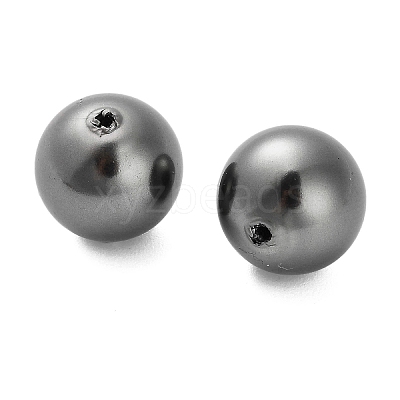 Baking Paint Pearlized Glass Pearl Round Beads HY-Q001-02B-05-1