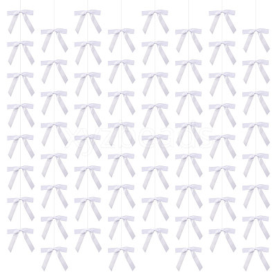 Bowknot Polyester Hanging Streamer DIY-WH0349-504A-1