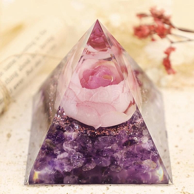 Orgonite Pyramid Resin Energy Generators PW-WG42768-20-1