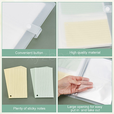 Plastic Storage Album Note Book DIY-GA0007-85-1