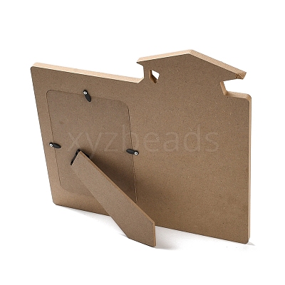 Graduate Theme Wooden Photo Frame AJEW-D069-01F-1