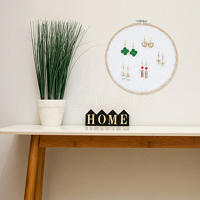 Lace Disc Earring Organizer Holder DIY-WH0399-64B-1