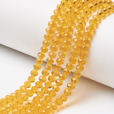 Glass Beads Strands EGLA-A034-T6mm-D17-1