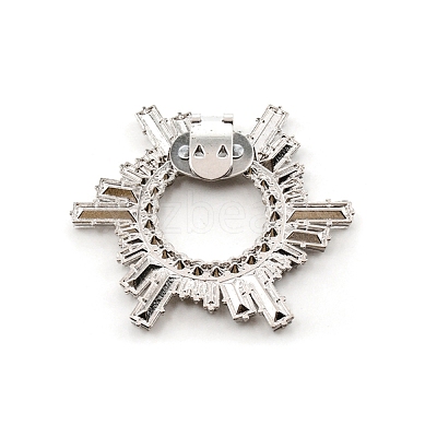 Alloy Shoe Shoe Clips PALLOY-WH0094-15-1