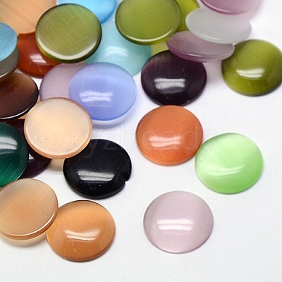 Cat Eye Cabochons X-CE-J002-4mm-M-1