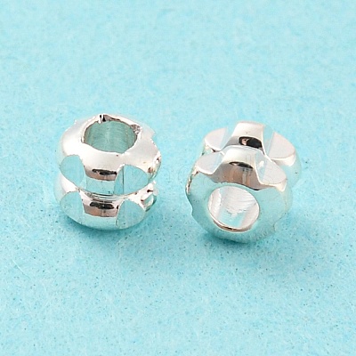 Rack Plating Brass Beads KK-A196-03S-1