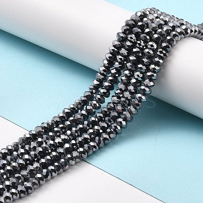 Terahertz Stone Beads Strands G-D461-15-1