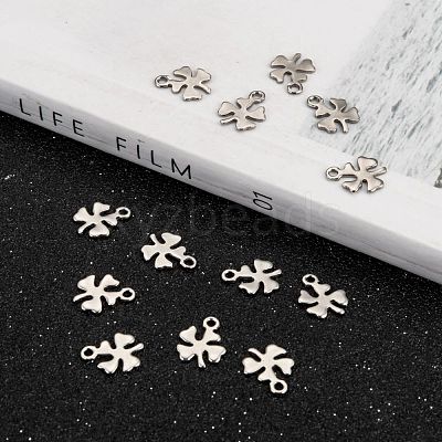 Tarnish Resistant 304 Stainless Steel Charms STAS-J014-12-1