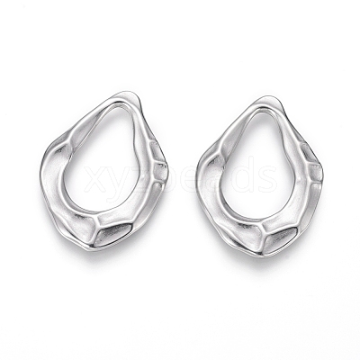 Tarnish Resistant 304 Stainless Steel Bumpy Pendants X-STAS-G214-60P-1