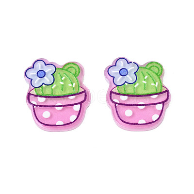 Printed Acrylic Cabochons OACR-N135-45-1