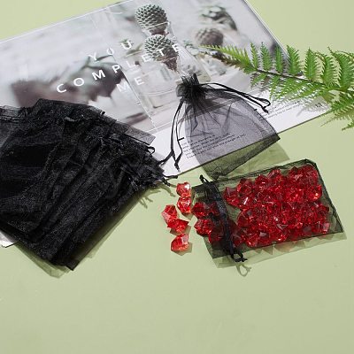 Organza Gift Bags with Drawstring OP-R016-10x15cm-18-1