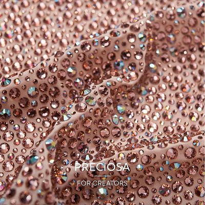 Preciosa® Crystal Hotfix Flatback Stones Y-PRC-HSS8-50000-1