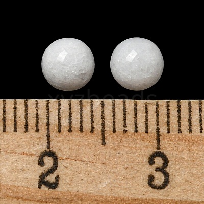 Natural White Jade Cabochons G-Q173-01B-18-1