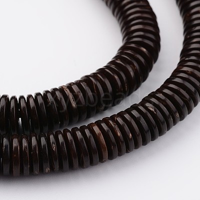 Natural Coconut Bead Strands BSHE-P021-23-8mm-1