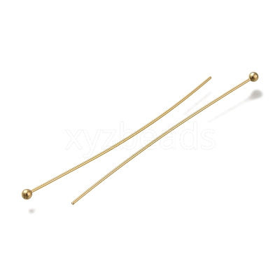 Brass Ball Head Pins KK-H502-03Q-G-1