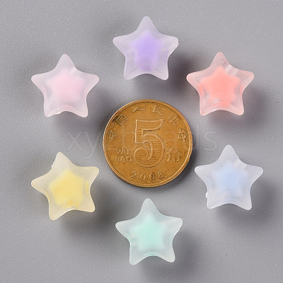 Transparent Acrylic Beads TACR-S152-02C-1