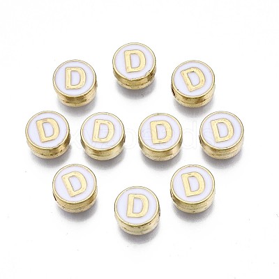Alloy Enamel Beads ENAM-N052-006-01D-RS-1