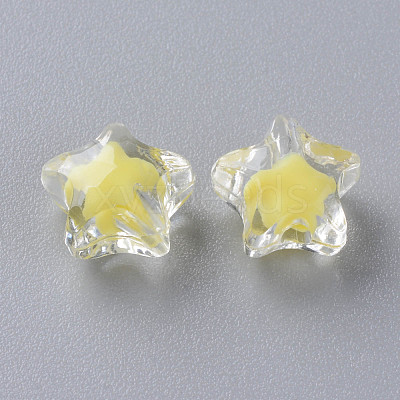 Transparent Acrylic Beads TACR-S152-01A-SS2105-1