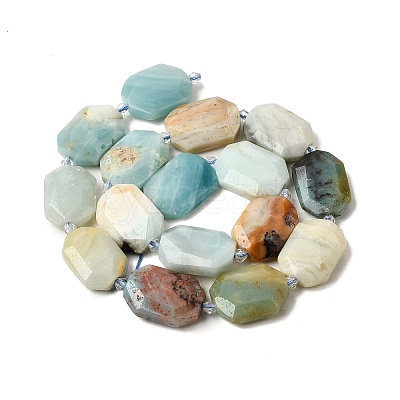 Natural Amazonite Beads Strands G-J373-24G-1